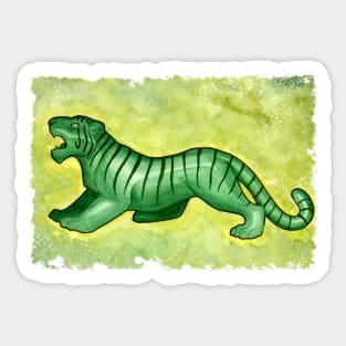 Jade Tiger Sticker